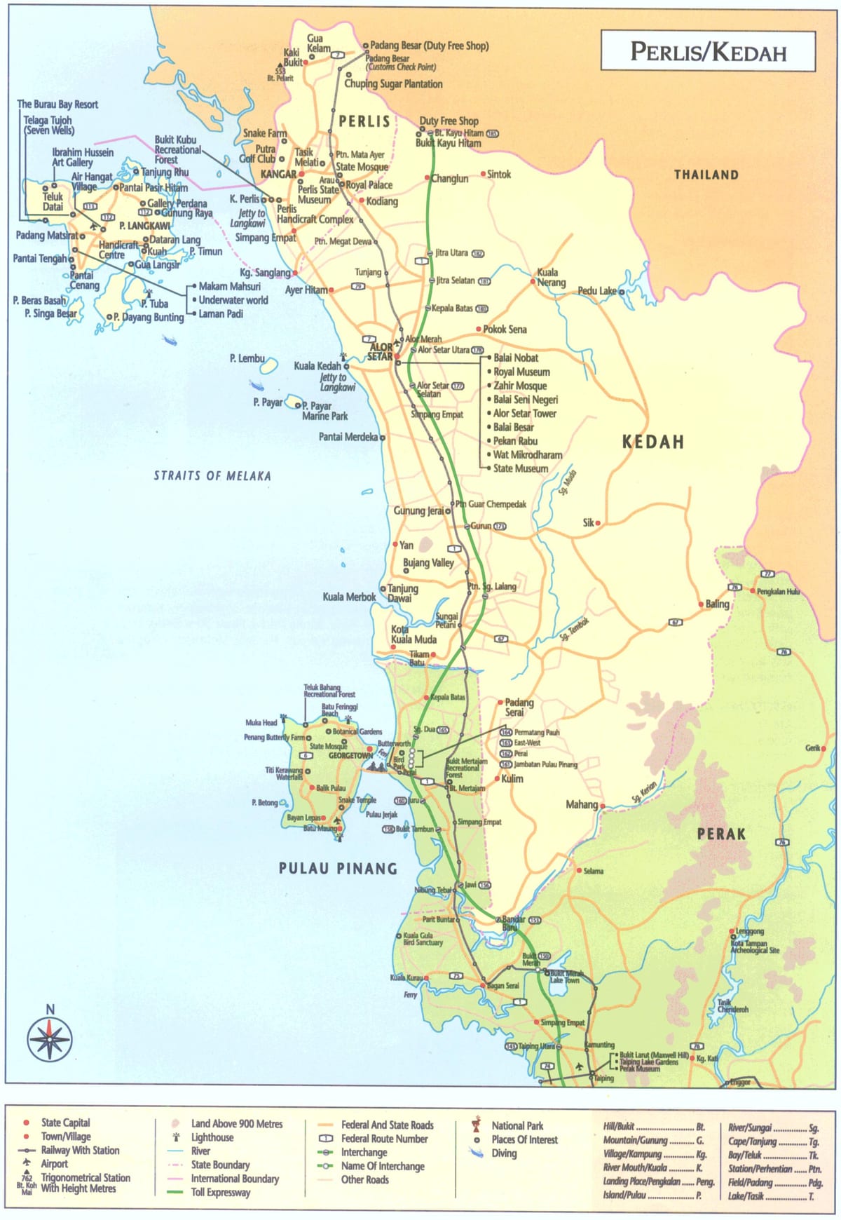 малайз kedah газрын зураг