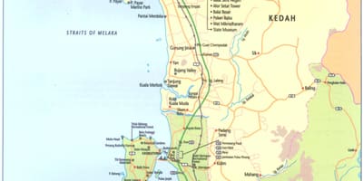 Малайз kedah газрын зураг