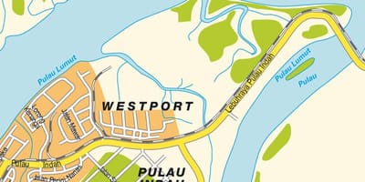 Kluang малайз газрын зураг